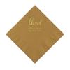 Gold Blessed Personalized Napkins with Gold Foil - Luncheon - Party Supplies - 50 Pieces view 1