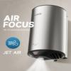 AIKE Air Focus Compact Hand Dryer UL Listed 120V 1350W Brush Stainless Steel Finish view 3
