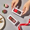JCXGRVC 24PCS 4.17x2.16x1.37 Inches Elegant White Double Favor Boxes with Clear Window for Macaron, Chocolate, Small Cookies, Party Candy Treat Boxes view 3