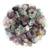 Orientrea 1.1lb Natural Crushed Fluorite Crystal Tumbled Chips-Healing Crystals Chips Bulk, Crushed Crystal Gemstones for Crafts, Beautiful Package for Gift (Fluorite) view 1