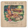 Trader Vics Restaurant Menu - Honolulu Hawaii - Vintage Menu Cover c.1949-8 x 12 inch Vintage Wood Art Sign view 1