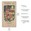 Trader Vics Restaurant Menu - Honolulu Hawaii - Vintage Menu Cover c.1949-8 x 12 inch Vintage Wood Art Sign view 2