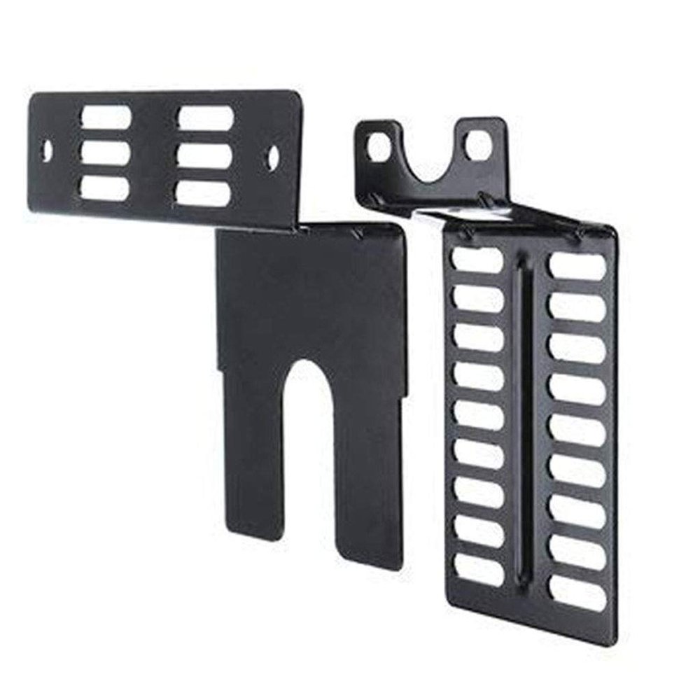 angwang Universal Electric Barbecue Grill Slide Rotisserie Motor Bracket Portable BBQ Tool Modification Kits for Outdoor Cooking Camping Hiking Picnics Outdoor Event Black