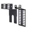 angwang Universal Electric Barbecue Grill Slide Rotisserie Motor Bracket Portable BBQ Tool Modification Kits for Outdoor Cooking Camping Hiking Picnics Outdoor Event Black view 1