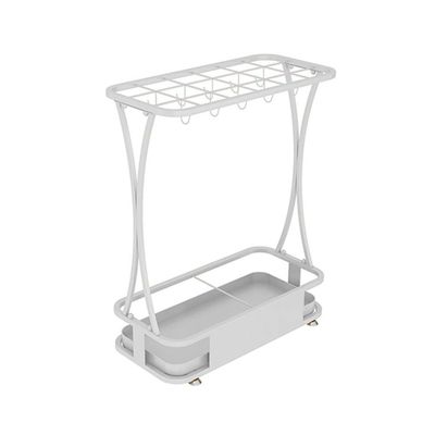 Umbrella Racks WXYZ Hotel Large-Capacity Wrought Iron Umbrella Stand, Detachable and Easy to Install Umbrella Storage Rack, 15 Holes 18 Holes 21 Holes, Black, White, Gold, Pink, Green