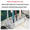 Umbrella Racks WXYZ Hotel Large-Capacity Wrought Iron Umbrella Stand, Detachable and Easy to Install Umbrella Storage Rack, 15 Holes 18 Holes 21 Holes, Black, White, Gold, Pink, Green view 4