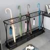 Umbrella Racks WXYZ Hotel Large-Capacity Wrought Iron Umbrella Stand, Detachable and Easy to Install Umbrella Storage Rack, 15 Holes 18 Holes 21 Holes, Black, White, Gold, Pink, Green view 4