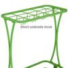 Umbrella Racks WXYZ Hotel Large-Capacity Wrought Iron Umbrella Stand, Detachable and Easy to Install Umbrella Storage Rack, 15 Holes 18 Holes 21 Holes, Black, White, Gold, Pink, Green view 3