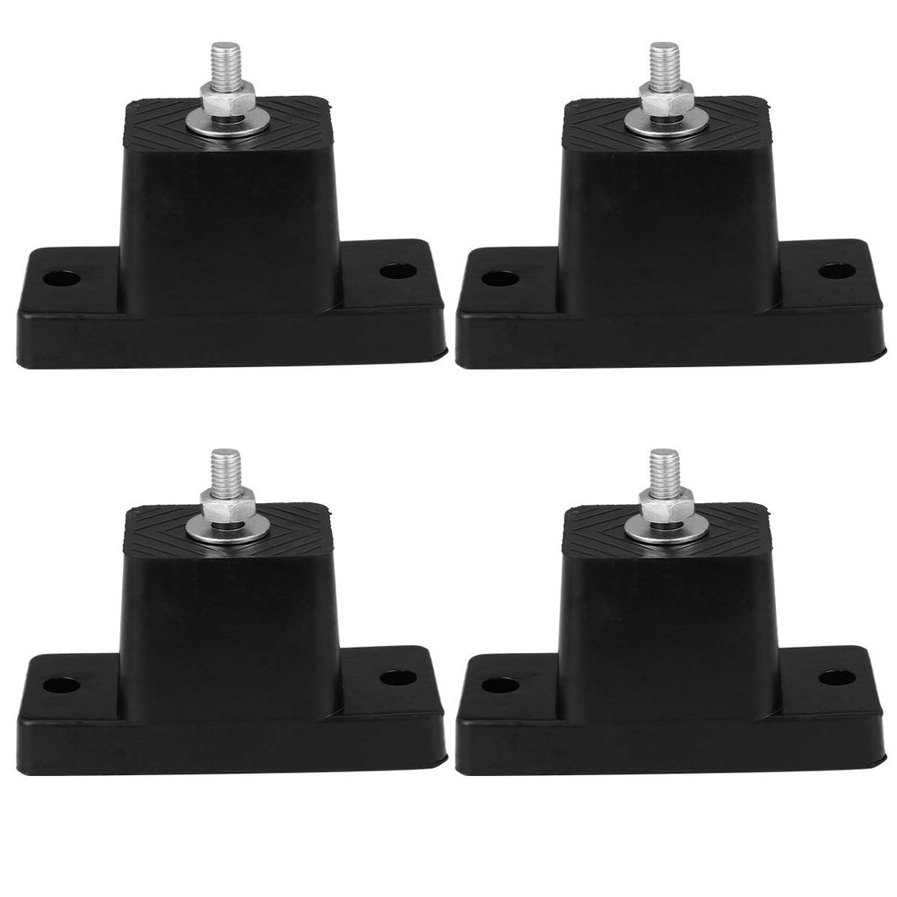 4Pack Rubber Vibration Isolator Mounting Bracket/Air Conditioner Mounting Bracket for Outdoor Air Conditioner Condenser