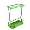 Umbrella Racks AYY Large Commercial Umbrella Stand Umbrella Holder, Hotel Bank School Cane Cue Storage Rack, with Removable Drip Tray, Can Store 28 Umbrellas, Black White Pink Green (Color : Green) view 1