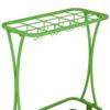 Umbrella Racks AYY Large Commercial Umbrella Stand Umbrella Holder, Hotel Bank School Cane Cue Storage Rack, with Removable Drip Tray, Can Store 28 Umbrellas, Black White Pink Green (Color : Green) view 3