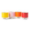 Copenhagen Design Cortado Thermo Cup, Mix of 4, (Yellow, Red, Orange, l. Pink) view 1