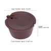 Fdit Reusable Coffee Capsule Filter Refillable Coffee Pod Filter Cup with Spoon Brush Set Coffee Makers Cafe Tools for view 2