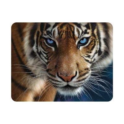 3D LiveLife Magnet - Blue Eyes from Deluxebase. Lenticular 3D Tiger Fridge Magnet. Magnetic Decor for Kids and Adults with Artwork Licensed from Renowned Artist, Collin Bogle
