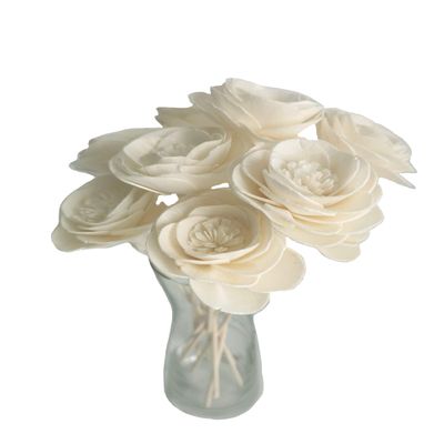 10 Wild Prairie Rose Sola Flower Reed Diffuser by Plawanature
