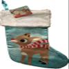 Rudolph The Red-Nosed Reindeer Holiday Christmas Stocking view 1