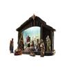 CB Gift 163321 Nativity Set with Lighted Stable - 11 Piece view 1