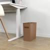 iTouchless Kitchen, Trash Cans with AbsorbX Odor Filter, Waste Bin, Toffee Brown view 3