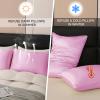 Tyfitb Satin Pillowcase Set for Hair & Skin Care Cooling, Hypoallergenic, Anti-Frizz, Wrinkle-Free Soft, Luxurious Pillowcases with Envelope Closure 2-Pack, King Size 20x36, Gift-Ready view 4