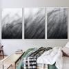 SIGNWIN 3 Piece Framed Canvas Wall Art Bokeh Effect Abstract Industrial Modern Art Multicolor Patterns - 16"x24"x3 Panels view 1