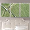 SIGNWIN 3 Piece Framed Canvas Wall Art Solid Greenery Abstract Industrial Modern Art Multicolor Patterns - 16"x24"x3 Panels view 1