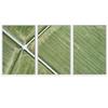 SIGNWIN 3 Piece Framed Canvas Wall Art Solid Greenery Abstract Industrial Modern Art Multicolor Patterns - 16"x24"x3 Panels view 2