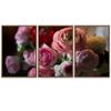 SIGNWIN 3 Piece Framed Canvas Wall Art Assorted Blossoms Canvas Prints Home Artwork Decoration for Living Room,Bedroom - 16"x24"x3 Panels view 2