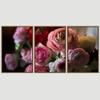 SIGNWIN 3 Piece Framed Canvas Wall Art Assorted Blossoms Canvas Prints Home Artwork Decoration for Living Room,Bedroom - 16"x24"x3 Panels view 3