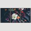 SIGNWIN 3 Piece Framed Canvas Wall Art Assorted Blossoms Canvas Prints Home Artwork Decoration for Living Room,Bedroom - 16"x24"x3 Panels view 3