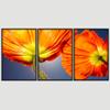 SIGNWIN 3 Piece Framed Canvas Wall Art Orange Blossom Canvas Prints Home Artwork Decoration for Living Room,Bedroom - 16"x24"x3 Panels view 3