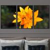 SIGNWIN 3 Piece Framed Canvas Wall Art Orange Blossom Canvas Prints Home Artwork Decoration for Living Room,Bedroom - 16"x24"x3 Panels view 1