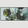 SIGNWIN 3 Piece Framed Canvas Wall Art Green Blossom Canvas Prints Home Artwork Decoration for Living Room,Bedroom - 16"x24"x3 Panels view 3