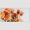 SIGNWIN 3 Piece Framed Canvas Wall Art Orange Blossom Canvas Prints Home Artwork Decoration for Living Room,Bedroom - 16"x24"x3 Panels view 3