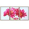 SIGNWIN 3 Piece Framed Canvas Wall Art Pink Blossom Canvas Prints Home Artwork Decoration for Living Room,Bedroom - 16"x24"x3 Panels view 2
