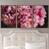 SIGNWIN 3 Piece Framed Canvas Wall Art Pink Blossom Canvas Prints Home Artwork Decoration for Living Room,Bedroom - 16"x24"x3 Panels view 1