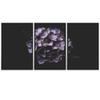 SIGNWIN 3 Piece Framed Canvas Wall Art Purple Blossom Canvas Prints Home Artwork Decoration for Living Room,Bedroom - 16"x24"x3 Panels view 2