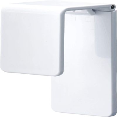 Asvel Lux MG Bath Lid Hook (Magnet), White, Bath Supplies, Storage Hook, 2.0 x 27.6 x 6.8 inches (5.1 x 70 x 1