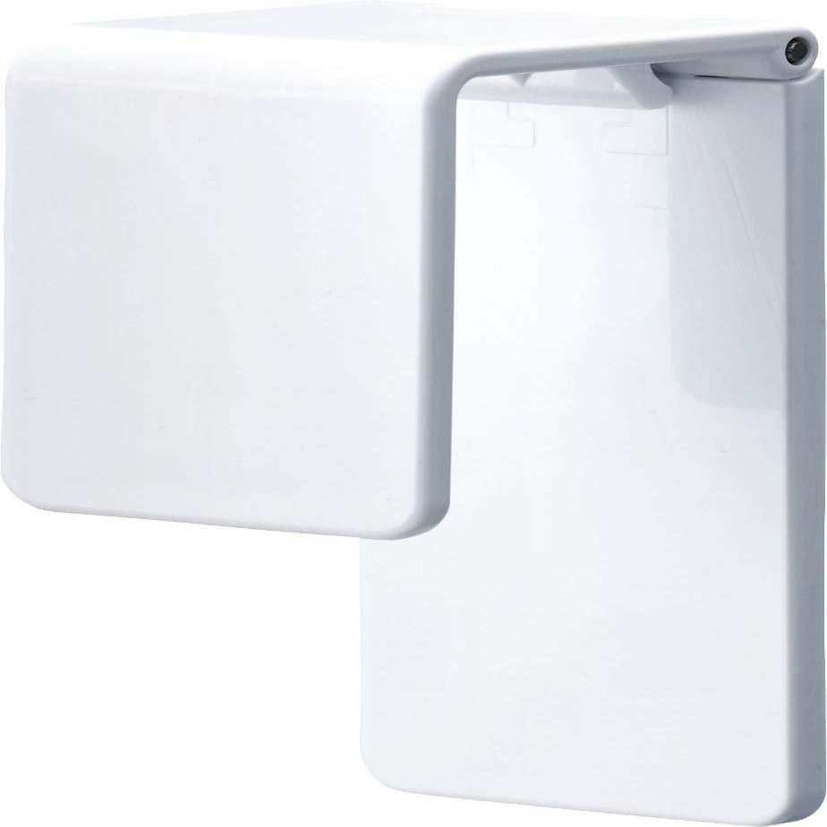 Asvel Lux MG Bath Lid Hook (Magnet), White, Bath Supplies, Storage Hook, 2.0 x 27.6 x 6.8 inches (5.1 x 70 x 1