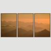 SIGNWIN 3 Piece Framed Canvas Wall Art Orange Sunset Canvas Prints Home Artwork Decoration for Living Room,Bedroom - 16"x24"x3 Panels view 3