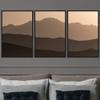 SIGNWIN 3 Piece Framed Canvas Wall Art Orange Sunset Canvas Prints Home Artwork Decoration for Living Room,Bedroom - 16"x24"x3 Panels view 2