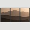 SIGNWIN 3 Piece Framed Canvas Wall Art Orange Sunset Canvas Prints Home Artwork Decoration for Living Room,Bedroom - 16"x24"x3 Panels view 3