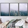 SIGNWIN 3 Piece Framed Canvas Wall Art Foggy Mountains Canvas Prints Home Artwork Decoration for Living Room,Bedroom - 16"x24"x3 Panels view 2