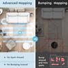 ROMTOS X5 Robot Vacuum and Mop Cleaner,Electric Water Tank 2 in 1, 2000Pa Suction Sweeping and Mopping Vacuuming,APP Control, Self-Charging view 3