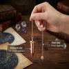 Myhealingworld Pencil Design Openable Copper Pendulum for Reiki Healing, Dowsing & Chakra Balancing Divination & Meditation Tool for Energy Cleansing view 2
