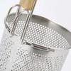Inzopo Kitchen Rice Noodle Colander Hot Pot Spoon Mesh Skimmer Hot Pot Deep Basket for Frying Food, Spaghetti, Cooking Fat Oil Grease - 14cm view 3