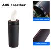 Car Tissue Tube, Cylinder Tissue Box Diameter 2.75'' PU Leather Round Tissues Container for Car Cup Holder, Up to 30 Count Tissue view 3