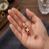 Copper Cone Pendulum for Reiki Healing, Dowsing & Chakra Balancing Divination, Meditation & Fortune Energy Cleansing Tool view 3