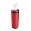 Car Tissue Tube, Cylinder Tissue Box Diameter 2.75'' PU Leather Round Tissues Container for Car Cup Holder, Up to 30 Count Tissue view 1