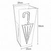 Umbrella Racks AYY Pink Wrought Iron Umbrella Stand Umbrella Holder, A Multifunctional Umbrella Storage Bucket for Cafes and Hotels, Can Hold 8-10 Umbrellas, 20x20x50cm view 4