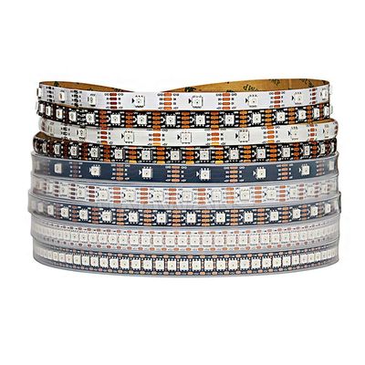 WS2813 led Strip addressable Dual Signal Individually Pixel 3 144 LEDs Black PCB DC 5V IP67 Waterproof Flexible RGB Light Strip 1m